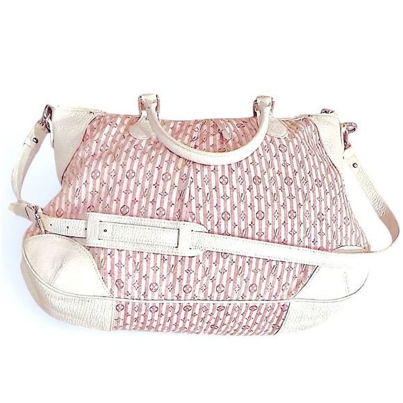 Louis Vuitton Monogram Mini Lin Croisette Marina PM Handbag 2 Way Rouge Pink - Picture 4 of 16